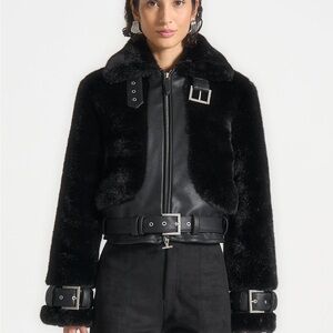 Maniere De Voir Deya Jacket in Black